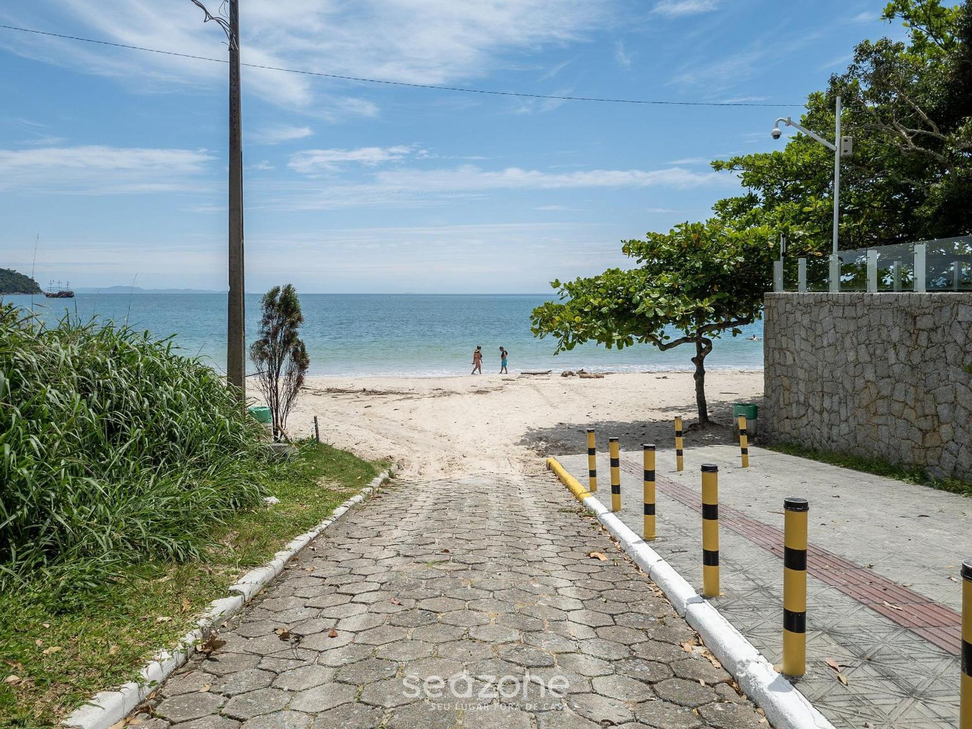 Apto Frente Mar Com Vista A Ilha Cca201 * Florianopolis