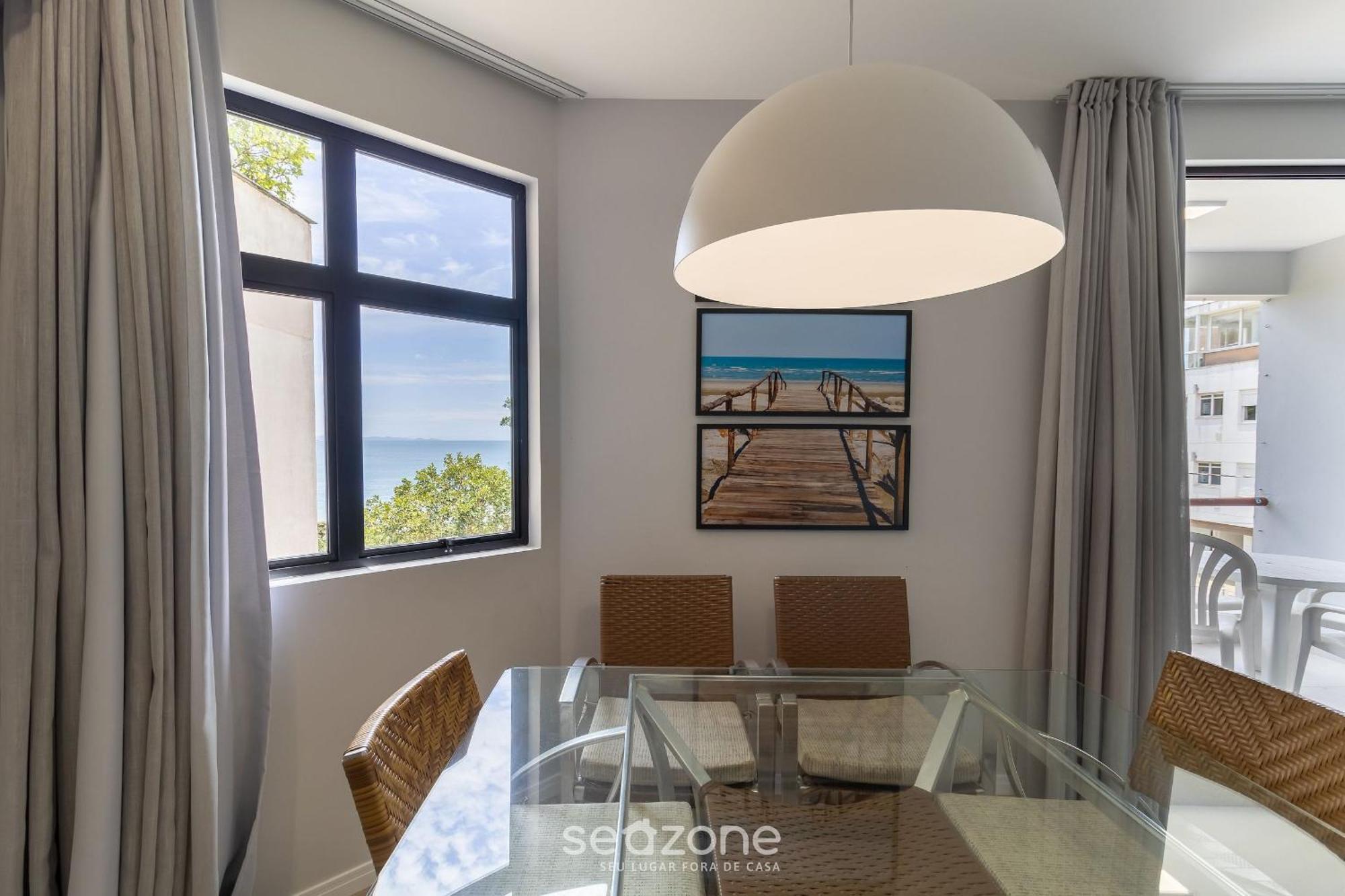 Apto Frente Mar Com Vista A Ilha Cca201 *